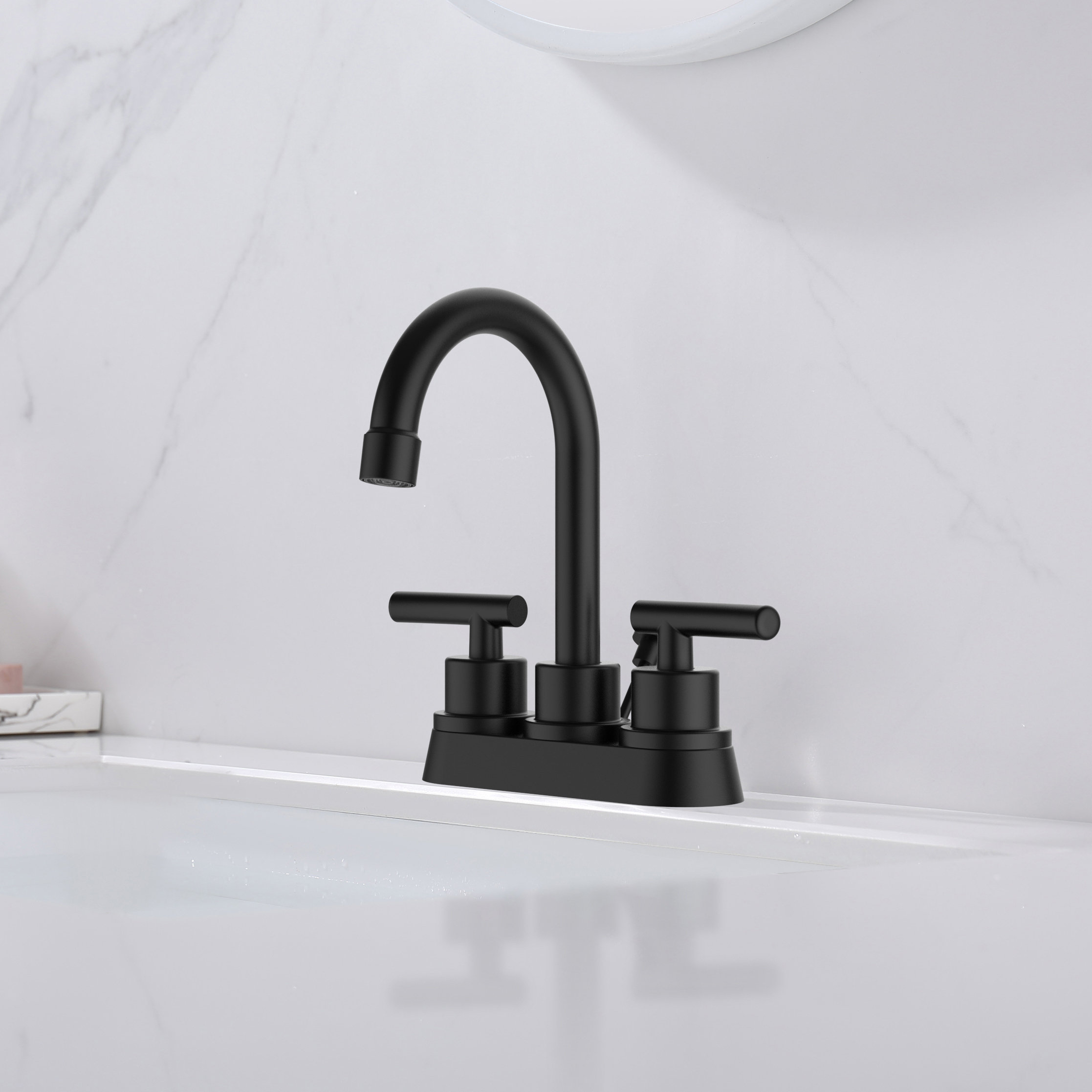 Augusts Centerset Bathroom Faucet With Drain Assembly Wayfair