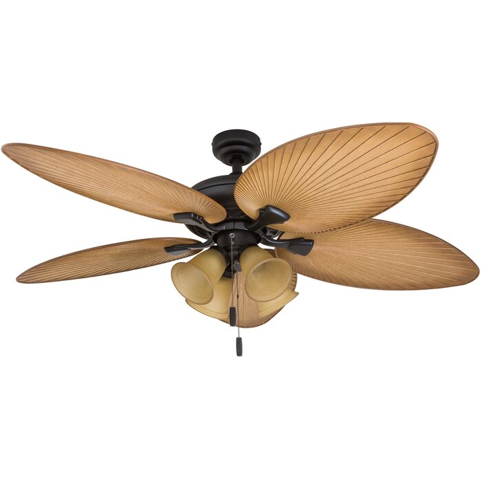 Bay Isle Home 52 Mccall Tropical 5 Blade Ceiling Fan Reviews