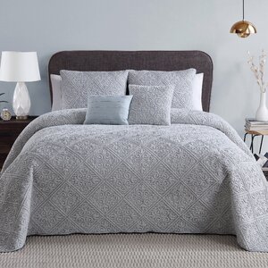 Keira 5 Piece Quilt/Coverlet Set