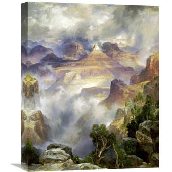 Global Gallery Canyon Mists Zoroaster Peak Grand Canyon By