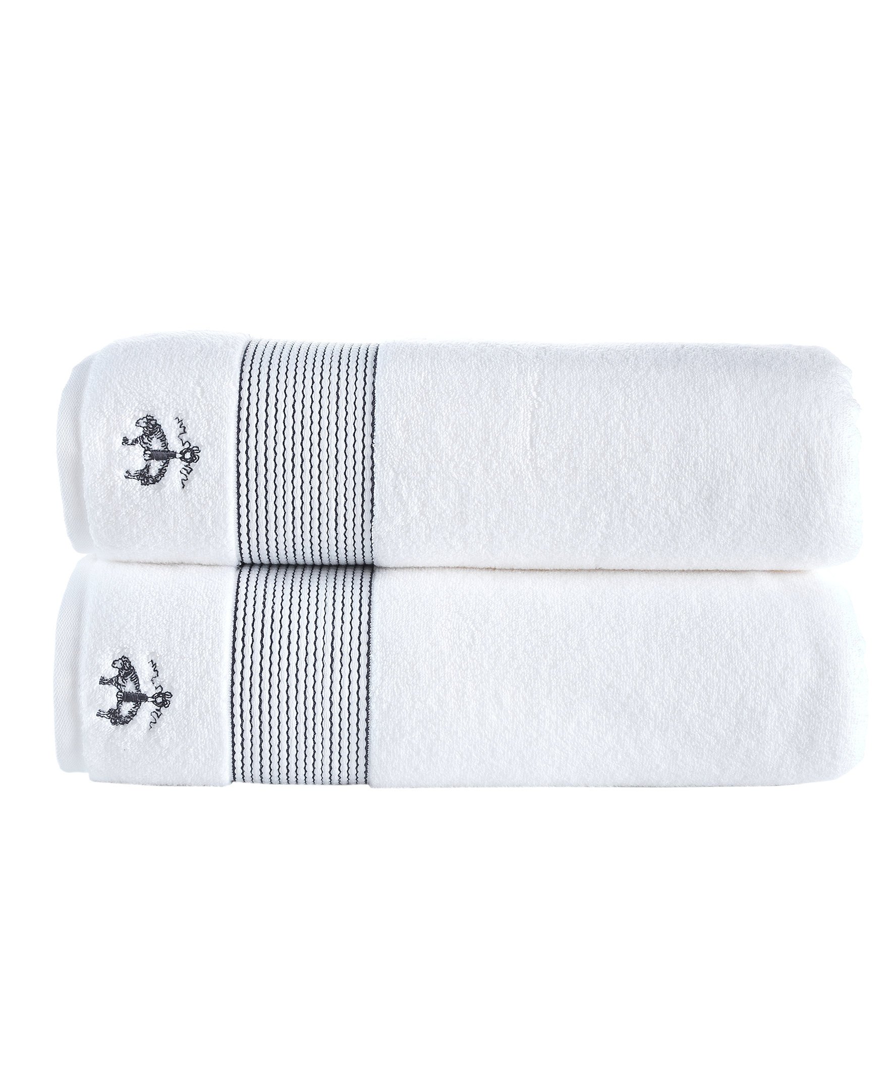 Brooks Brothers 2 Piece Turkish Cotton Bath Sheet Set Wayfair