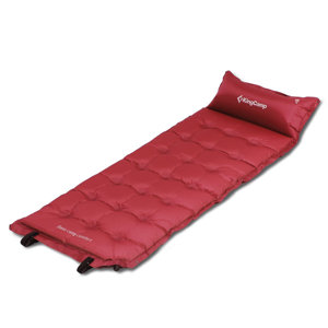 Comfort Self-Inflating Camping Cot with Built-in Pillow