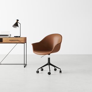 leonardo leather task chair