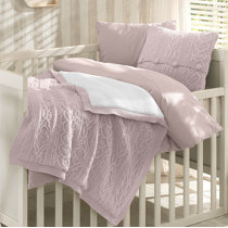 pink crib set