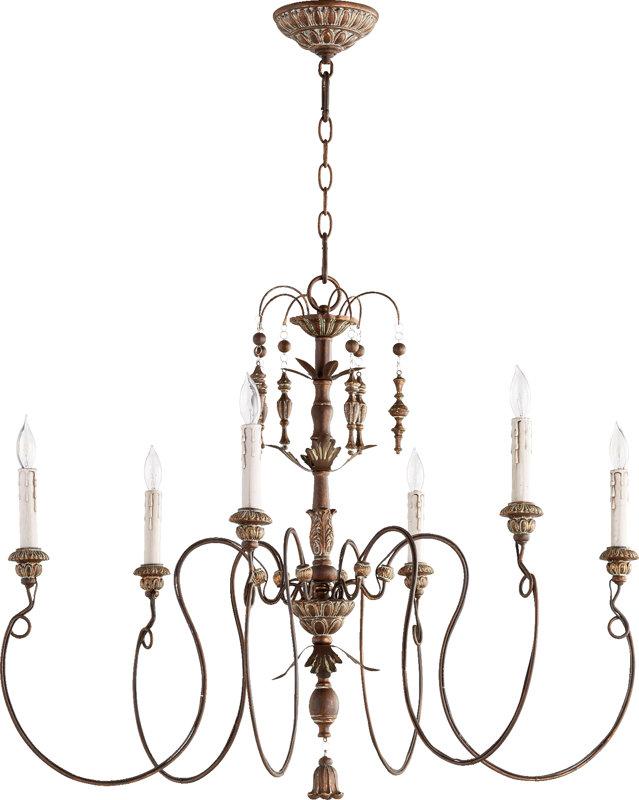 Paladino 6-Light Candle-Style Chandelier