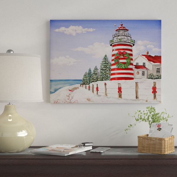 Christmas Lighthouse Wayfair