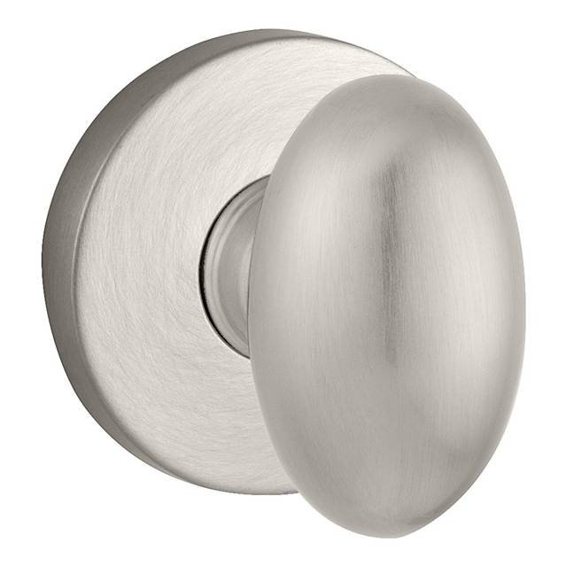 Baldwin Ellipse Double Dummy Door Knob With Contemporary Round