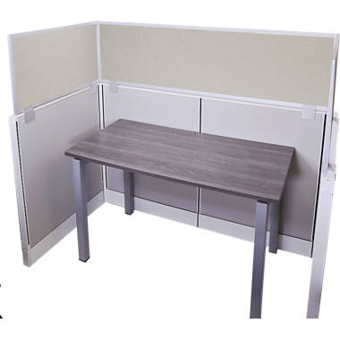 12 Polycarbonate Desk Mounted Privacy Panel 