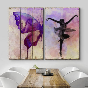 Dancer Artwork Printed On Canvas Illustration for Home Wall Decoration 11 X 17 