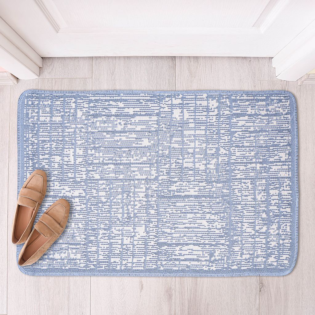 Ebern Designs REVERSIBLE RUGS 01AQUA Wayfair