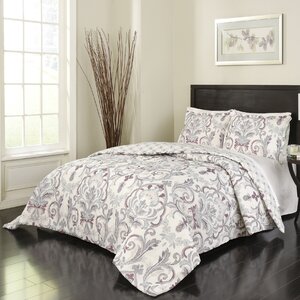 Jaziel 3 Piece Reversible Comforter Set