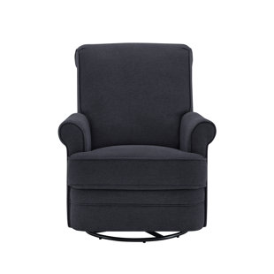 Vanda Upholstered Swivel Glider by Harriet Bee Comparison