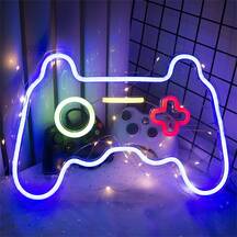 Color LED Neon Sign Wall Decor Light Up Hello Night Light for Bar Bedroom Party 