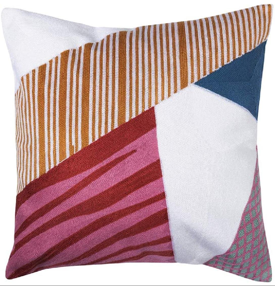 18" Modern Art Pattern Geometric Pillow Case Sofa Throw Cushion Cover 