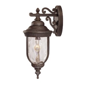 Brannon Walnut Outdoor Wall lantern