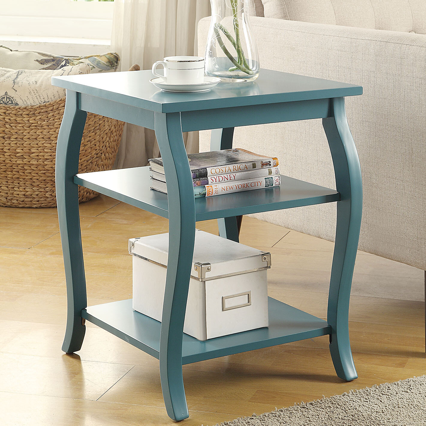 Blue End Side Tables Youll Love In 2021 Wayfair