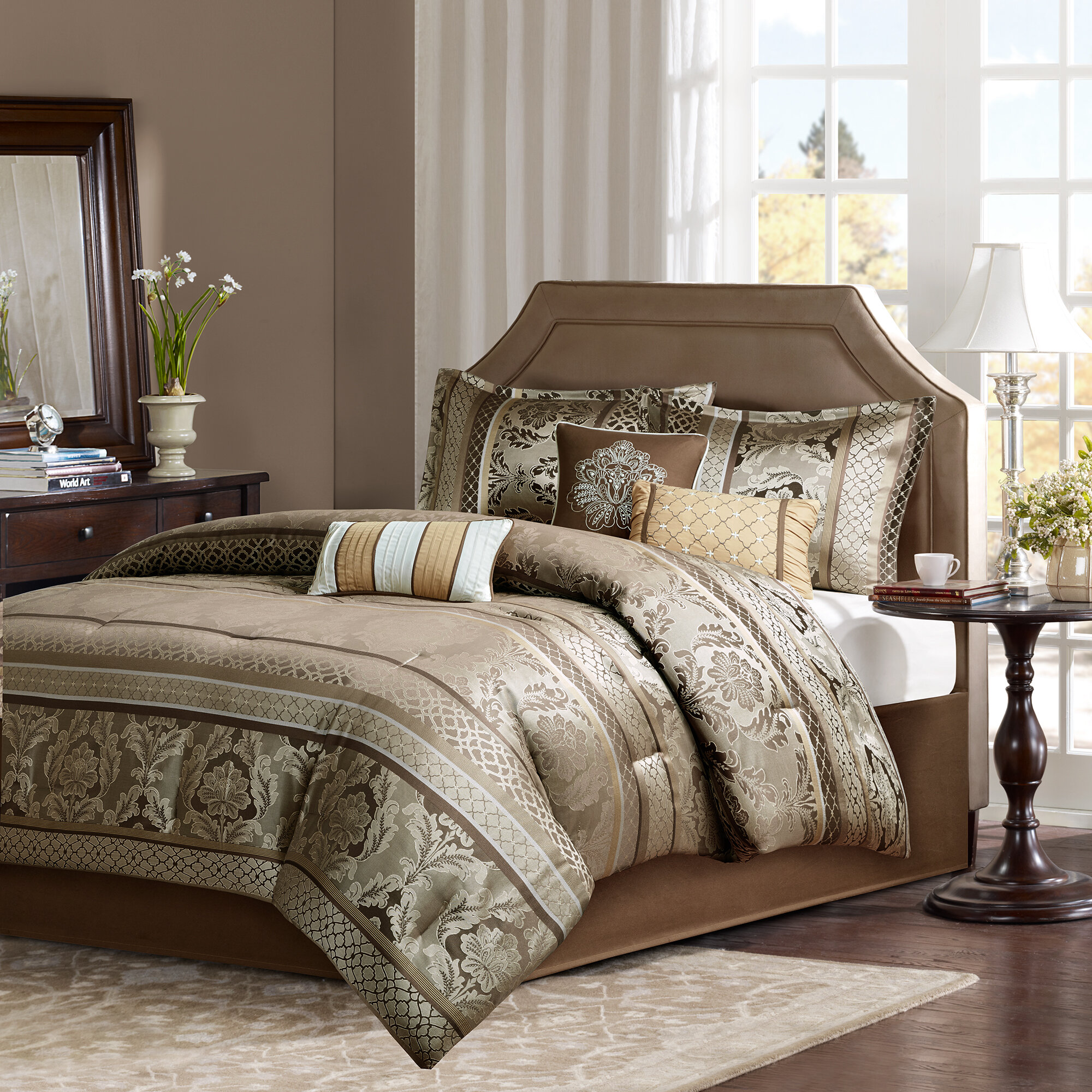 Astoria Grand Bartle 7 Piece Comforter Set Reviews Wayfair