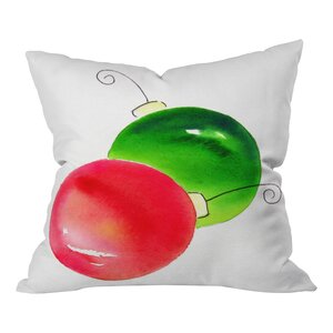 Laura Trevey Deck The Halls Throw Pillow