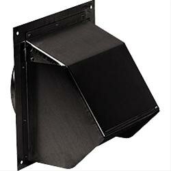Broan 641 Wall Cap for 6 Round Duct for Range Hoods and Bath Ventilation Fans