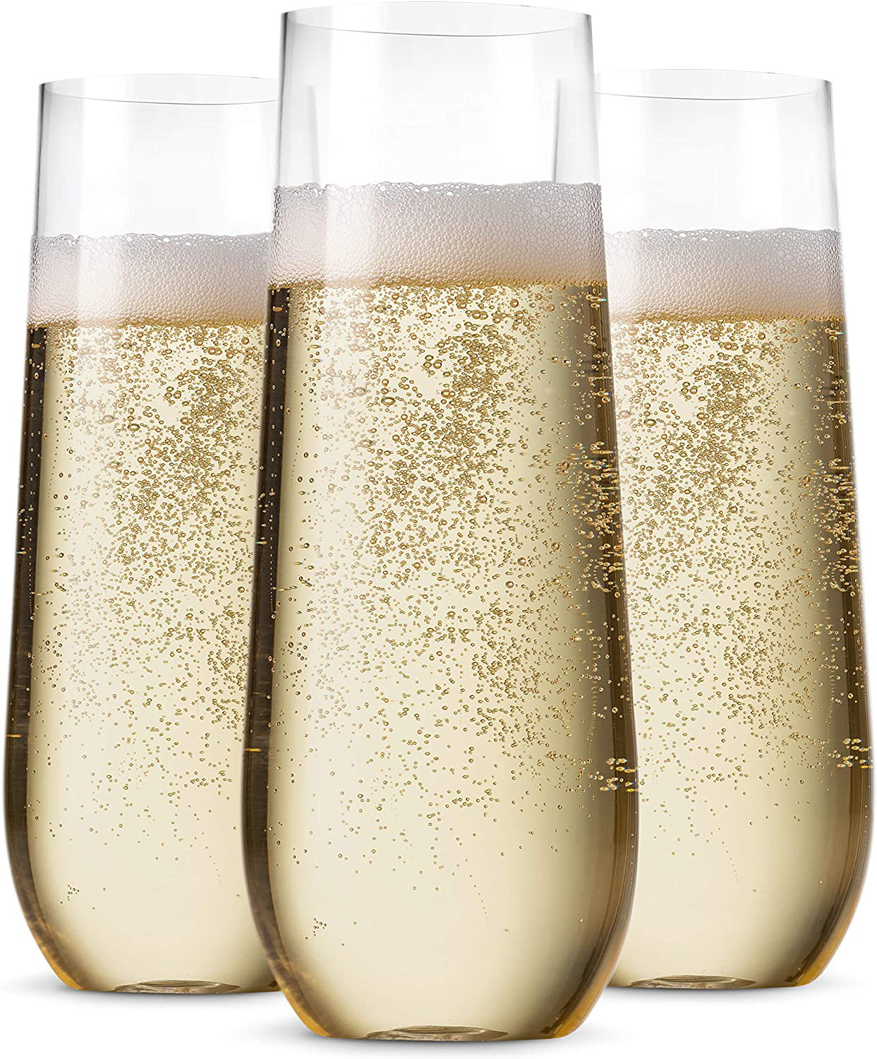 plastic cups champagne