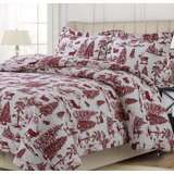 Red Toile Bedding You Ll Love In 2020 Wayfair