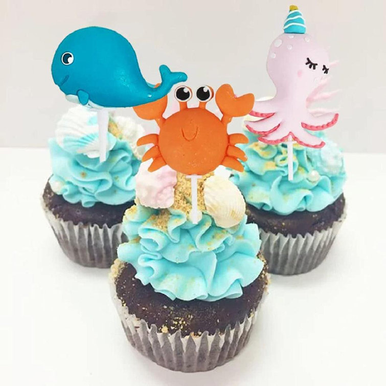 Jintokys Sea Cake Toppers 12pcs Sea Birthday Cake Topper Cupcake Topper Ocean Animals Sea Cake Decorations For Kids Under The Sea Ocean Sea World Theme Birthday Baby Shower Party Supplies Wayfair Ca Jintokys Sea Cake Toppers 12pcs Sea Birthday Cake Topper Cupcake Topper Ocean Animals Sea Cake Decorations For Kids Under The Sea Ocean Sea World Theme Birthday Baby Shower Party Supplies Wayfair Ca