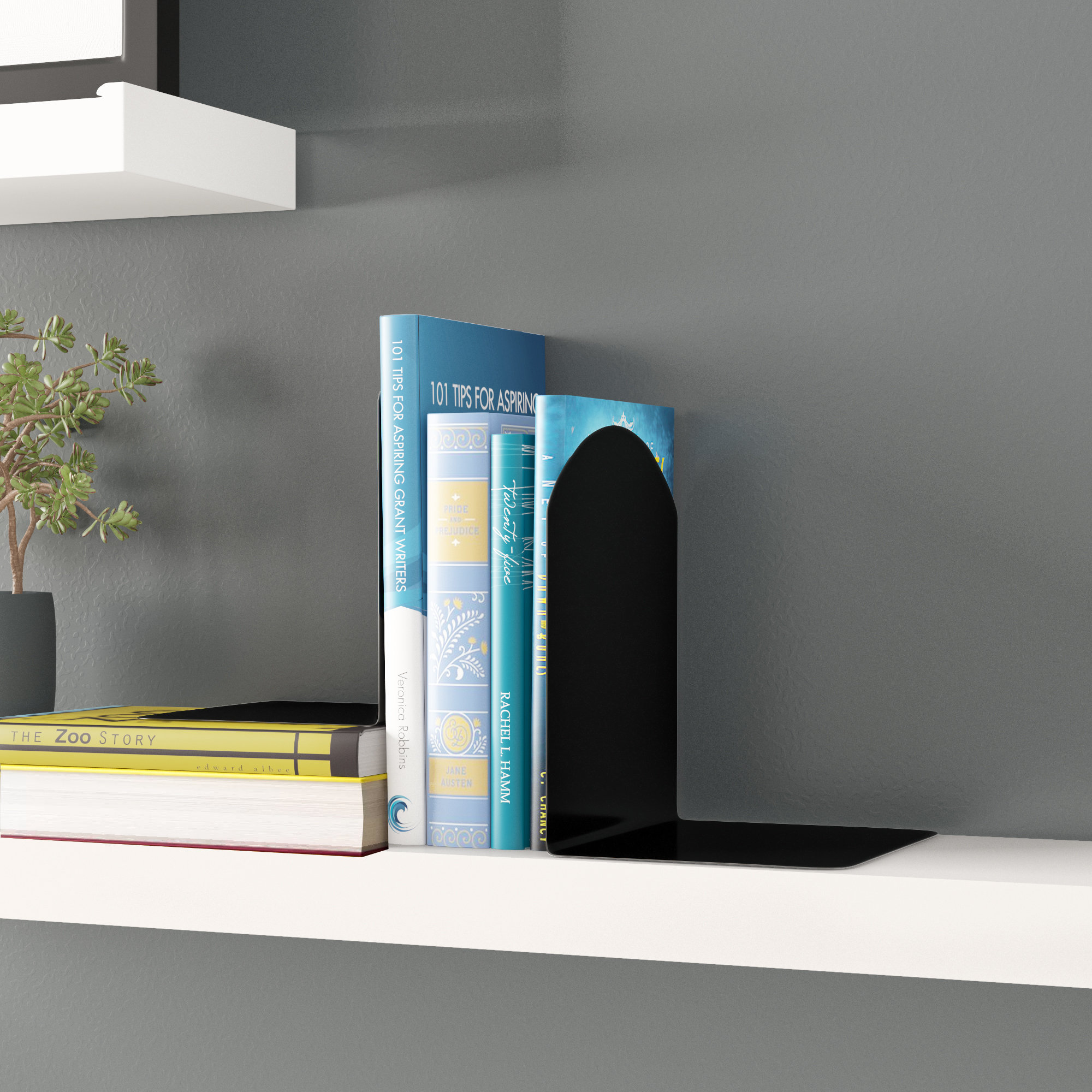 Zipcode Design™ Nonskid Bookends & Reviews Wayfair