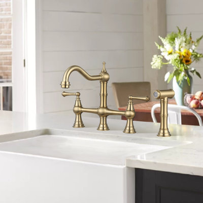 WOWOW Bridge Faucet & Reviews | Wayfair