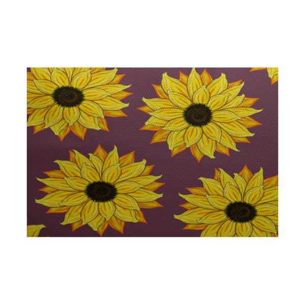 Outdoor Sunflower Rugs Wayfair