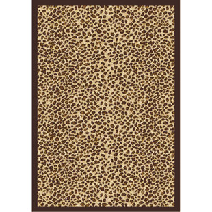 Magnolia Print Rugs Wayfair Animal Print Area Rug