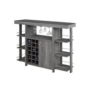 Modern Wine Bar Cabinets Allmodern Feldt Bar With Wine Storage