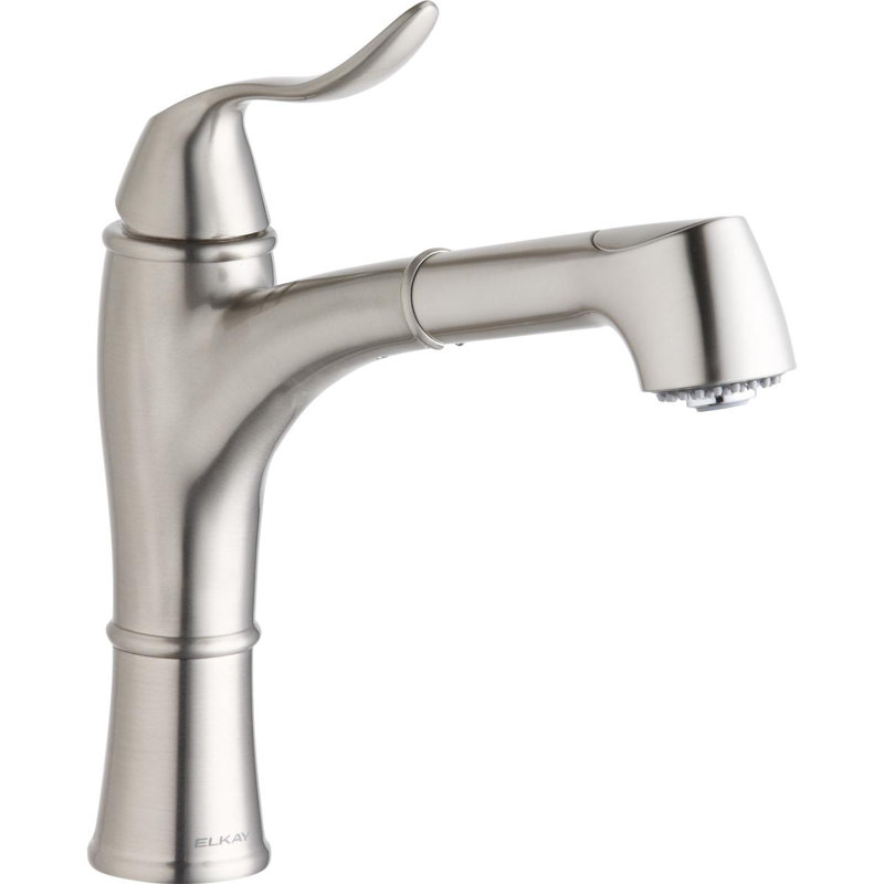 Elkay Explore Pull Out Single Handle Kitchen Faucet | Wayfair