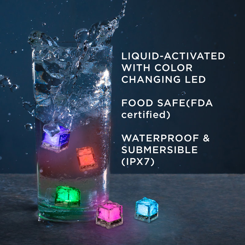 colour changing ice cubes