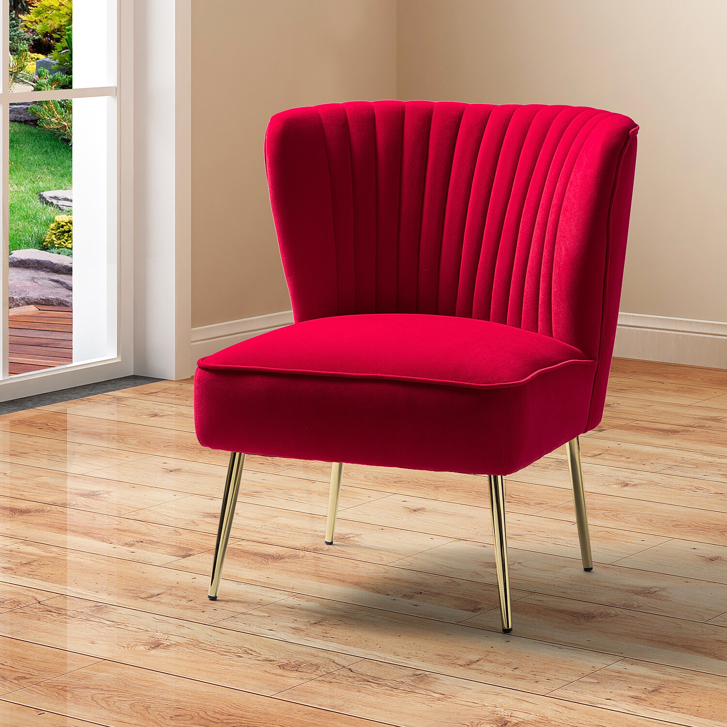 Pink Red Accent Chairs Youll Love In 2021 Wayfair