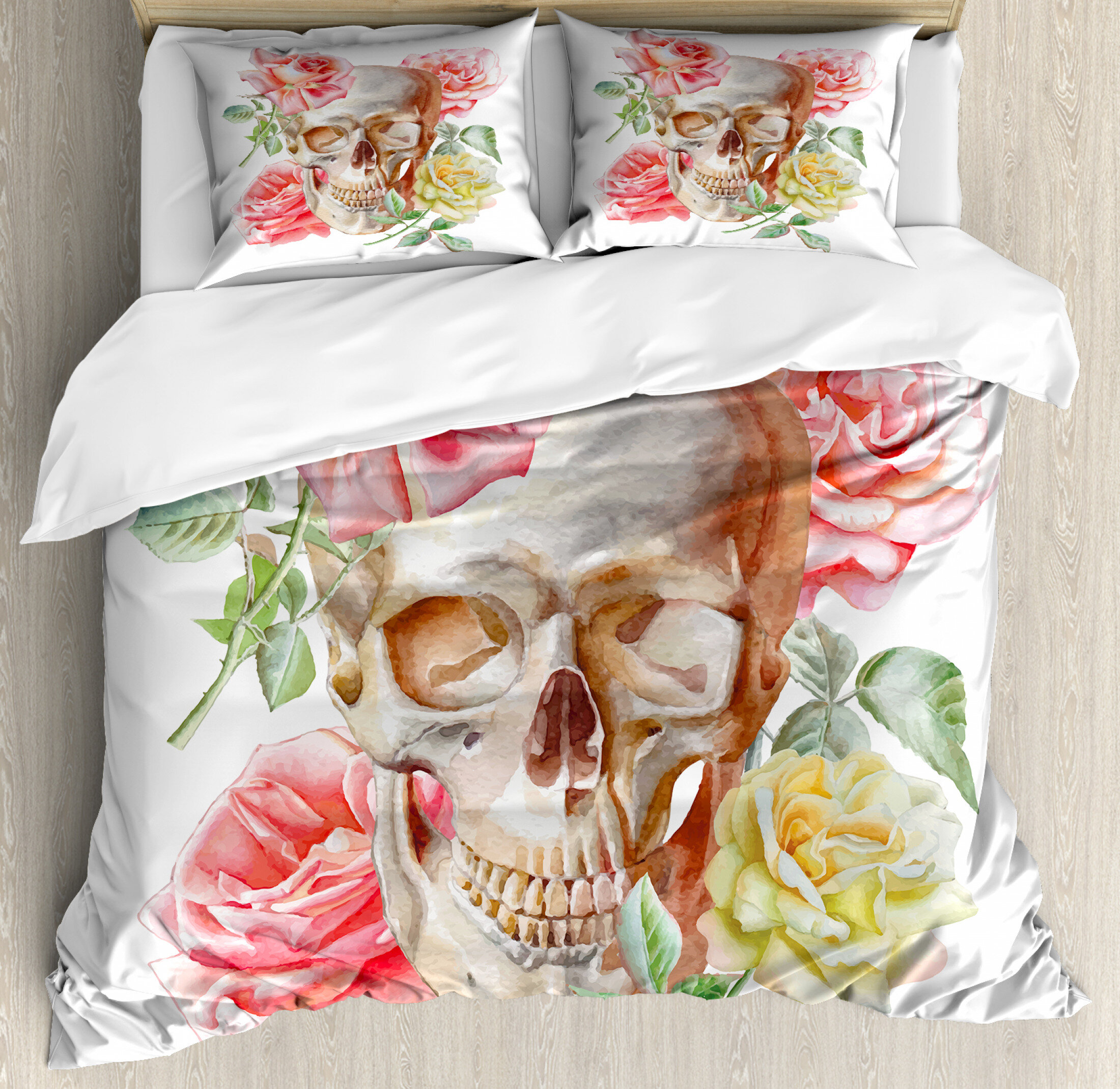 East Urban Home Skull Duvet Cover Set Wayfair