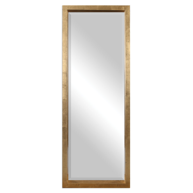 Everly Quinn Modern Contemporary Beveled Full Length Wall Mirror