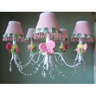 chandelier for baby girl room