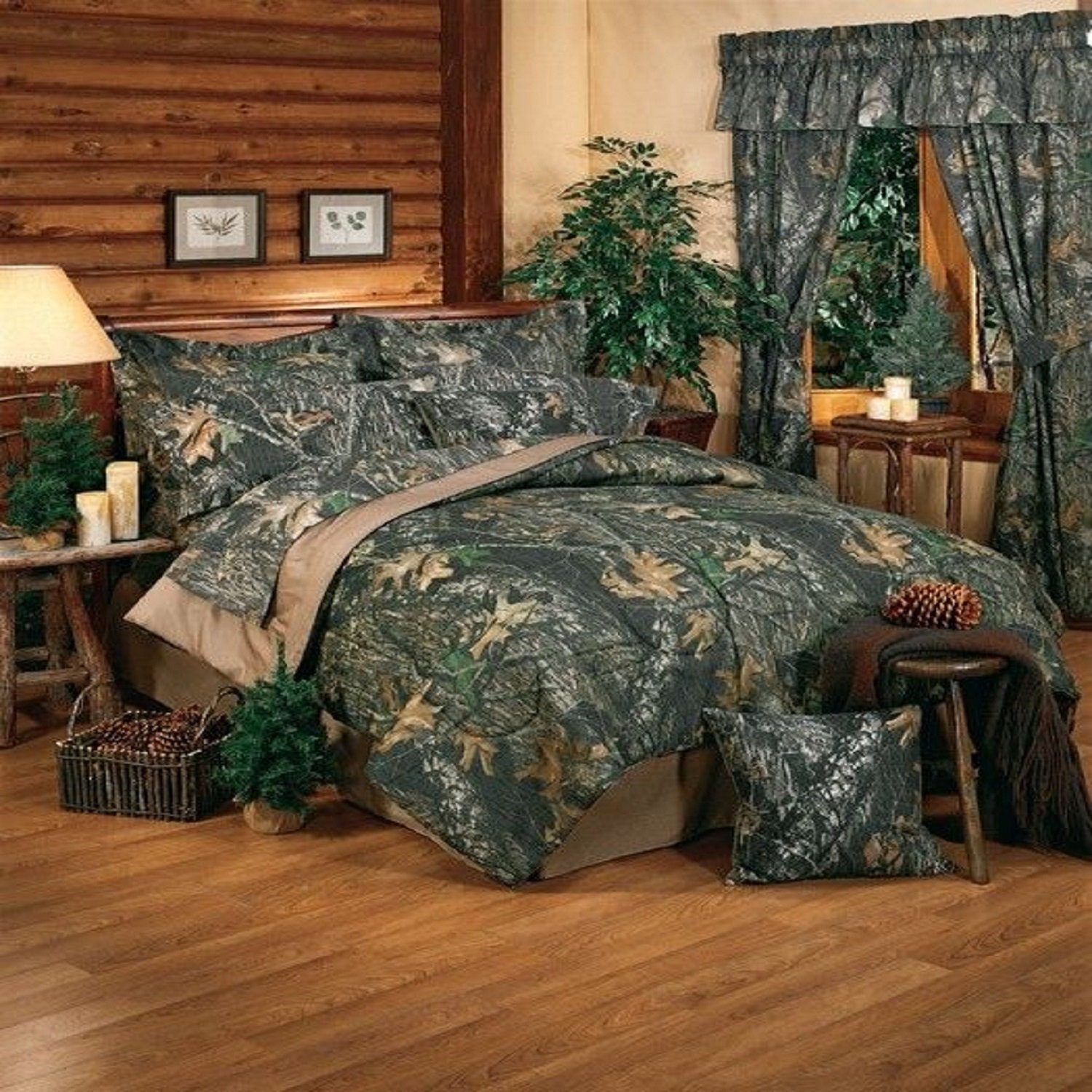 Mossy Oak New Break Up 100 Polycotton Camouflage & Hunting Camo Comforter Set & Reviews Wayfair