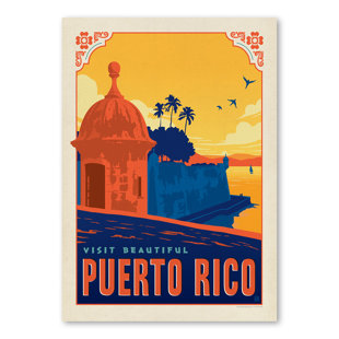 Puerto Rico Wall Decor Wayfair Puerto Rico Vintage Adver