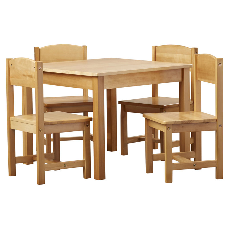KidKraft Farmhouse Kids 5 Piece Square Table and Chair Set & Reviews ... KidKraft Farmhouse Kids 5 Piece Square Table and Chair Set & Reviews ...