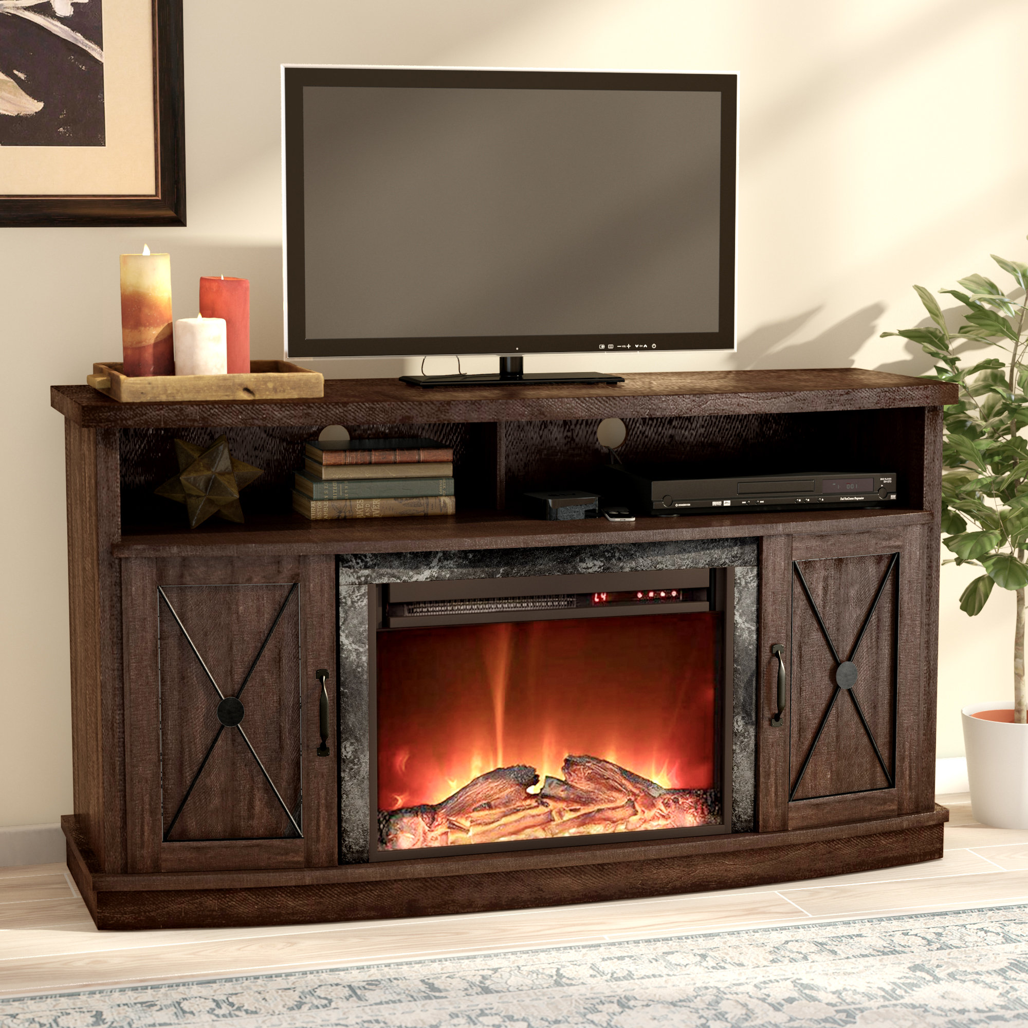 60 Electric Fireplace Fireplace World