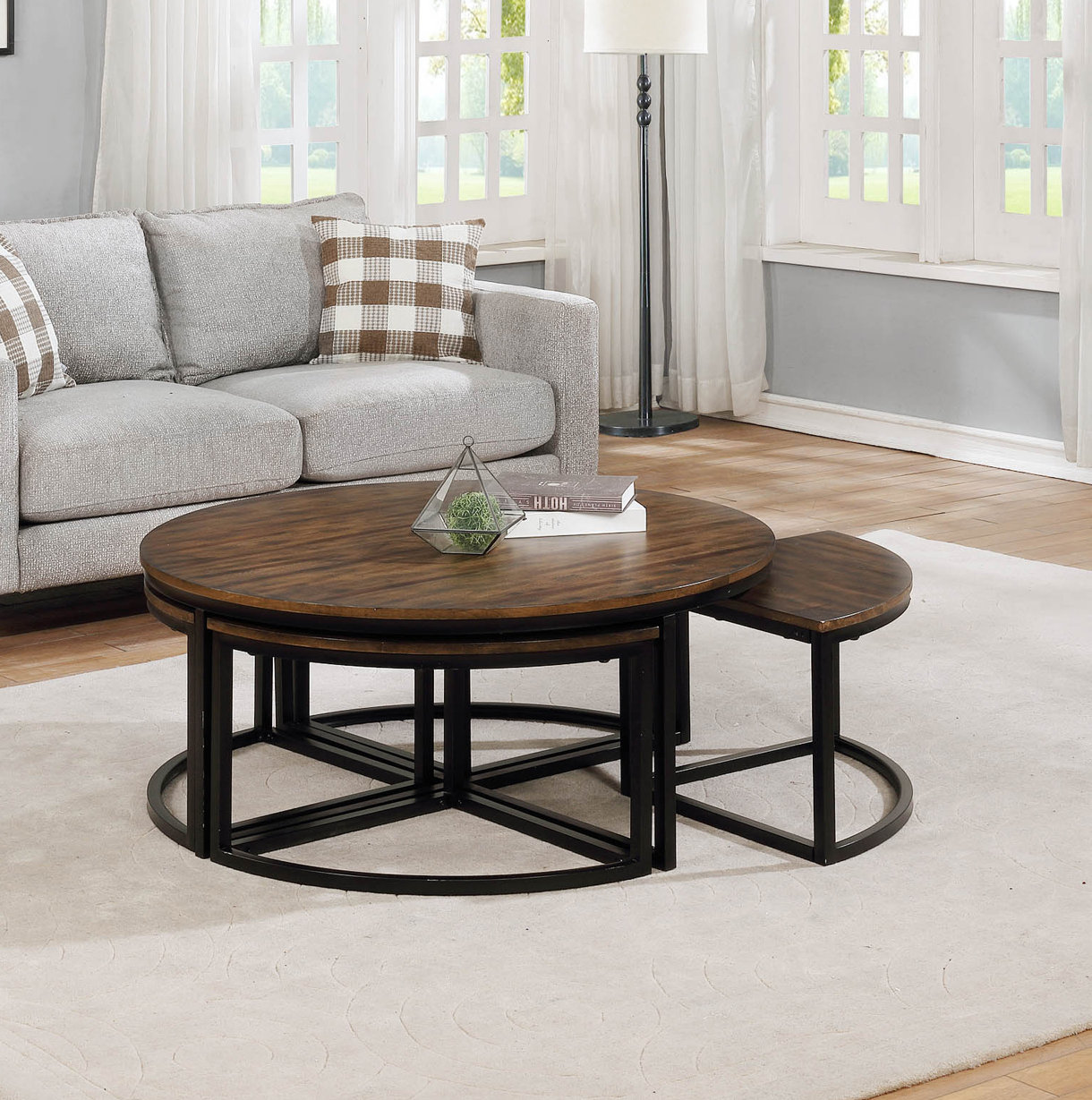 Gracie Oaks Hensley 5 Piece Coffee Table Set Reviews Wayfair