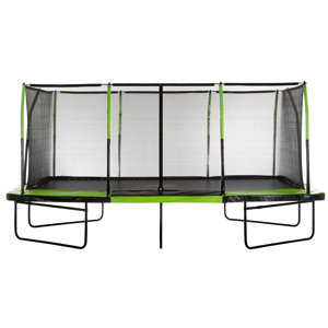 Mega 10' x 17' Trampoline with Safety Enclosure