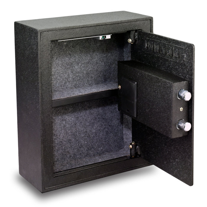 Viking Security Safe Small Biometric Keypad Wall Safe Wayfair Ca
