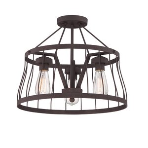 Greenside 3-Light Semi Flush Mount