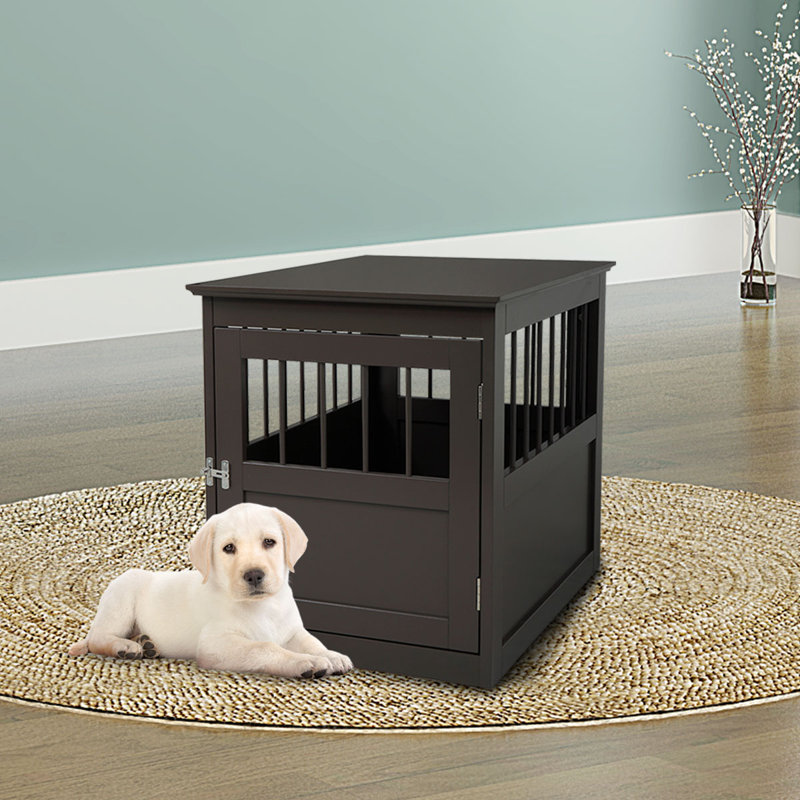 wayfair wooden dog crate