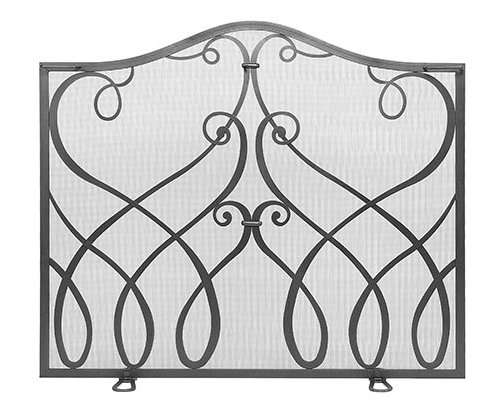 Iron Fireplace Screens minuteman cypher wrought iron fireplace screen & reviews | wayfair Iron Fireplace Screens minuteman cypher wrought iron fireplace screen & reviews | wayfair
