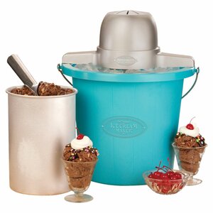 4 qt. Plastic Bucket Ice Cream Maker
