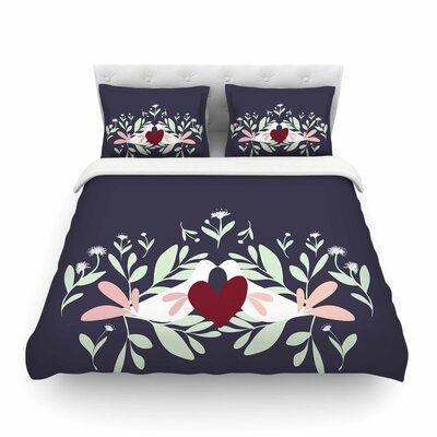 Love Nest Animals By Mayacoa Studio Featherweight Duvet Cover East