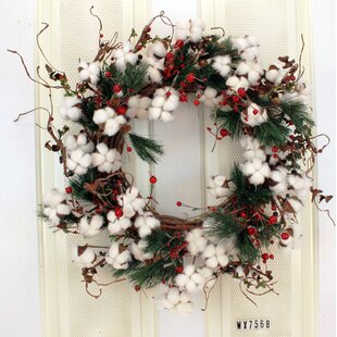 Cotton Berry 22 Wreath